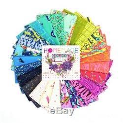 Tula Pink Homemade 25 Fat Quarter Bundle Full Collection, Cotton Fabric