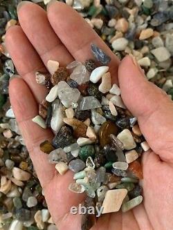 Tumbled Mix Semi Tumbled Gemstone Mini Chips 5 15 mm, Wholesale Bulk Lot