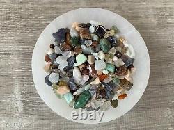 Tumbled Mix Semi Tumbled Gemstone Mini Chips 5 15 mm, Wholesale Bulk Lot