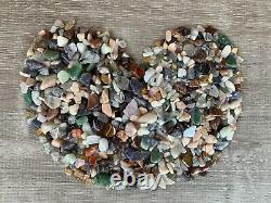 Tumbled Mix Semi Tumbled Gemstone Mini Chips 5 15 mm, Wholesale Bulk Lot