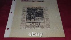 ULTRA RARE Beatles Spanish Concert Program + Ticket Madrid + Memorabilia 1965 lp
