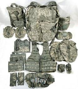US Army MOLLE II ACU Large RuckSack+Frame+Rifleman(Vest+Pouch LOT+Hydration)