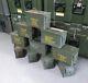 Us Military 50 Cal M2a1 Steel Ammo Can Lot Of 10 Airtight 12x6.5x7.5 Free Ship
