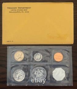 U. S. Mint Silver Coin Collection 13-Piece Lot with COAs, Proofs, Ikes