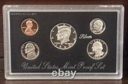 U. S. Mint Silver Coin Collection 13-Piece Lot with COAs, Proofs, Ikes