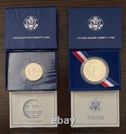 U. S. Mint Silver Coin Collection 13-Piece Lot with COAs, Proofs, Ikes