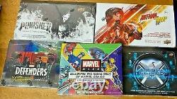 Ud Marvel Sealed Hobby 5-box Lot! Agents Shield Defenders Punisher Ant-man Ages