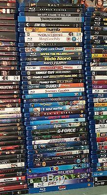 Ultimate Blu Ray Movie Lot. Personal Collection. 340+ Movies & Tv Seasons