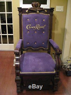 Ultimate Crown Royal Package Throne/Chair, Neon Sign, Down Jacket, Golf Shirt