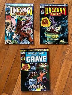 Uncanny Tales Full Run Complete Series (#1 #12) Marvel 1973