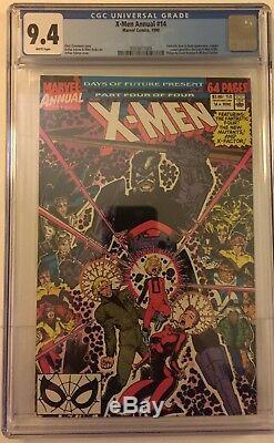 Uncanny X-Men #266 CGC 9.8, #267 CGC 9.6 and X-men Annual #14 CGC 9.4