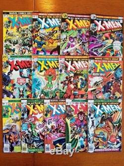 Uncanny X-Men 96 108, 13 Issue Straight Run Lot, Bronze Age, 101 1st Phoenix