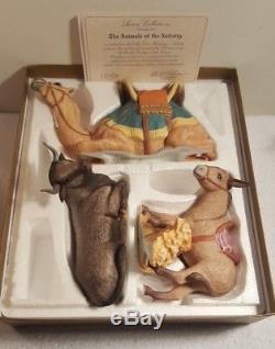 VINTAGE 1991 LENOX RENAISSANCE NATIVITY SET 22 pcs /Seven (7) Boxes & COA