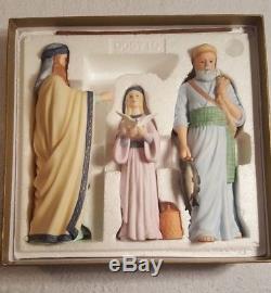 VINTAGE 1991 LENOX RENAISSANCE NATIVITY SET 22 pcs /Seven (7) Boxes & COA