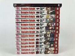 Vampire Knight Vol. 1-13 + Fanbook Paperback Manga Book Lot Matsuri Hino Shojo