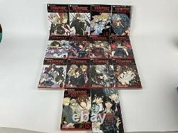 Vampire Knight Vol. 1-13 + Fanbook Paperback Manga Book Lot Matsuri Hino Shojo