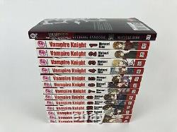 Vampire Knight Vol. 1-13 + Fanbook Paperback Manga Book Lot Matsuri Hino Shojo