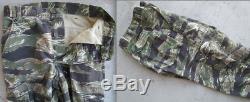 Vietnam US Army ERDL, tiger stripe, combat uniform pants shirt set lot trousers
