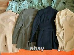 Vietnam War Uniform Grouping Named Mustang Marine Officer Sateen Og-107