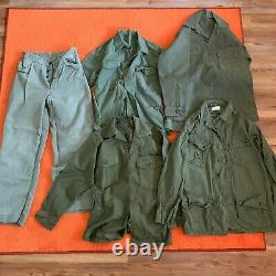 Vietnam War Uniform Grouping Named Mustang Marine Officer Sateen Og-107