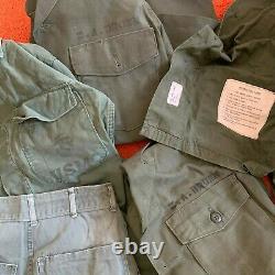 Vietnam War Uniform Grouping Named Mustang Marine Officer Sateen Og-107