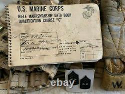Vietnam War Uniform Grouping Named Mustang Marine Officer Sateen Og-107