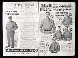 Vintage 1923 John Rissman Federation Delegate Overalls Wholesale Catalog