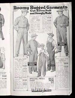 Vintage 1923 John Rissman Federation Delegate Overalls Wholesale Catalog