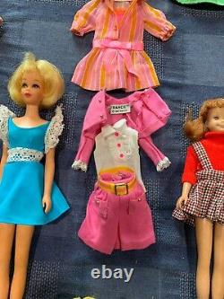 Vintage 60s/70s Barbie-Stacey-Francie-Sunset Malibu PJ-Skooter-Ken collection