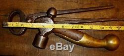 Vintage Blacksmith Hammer & Heller Tong Tool Lot Anvil Forging Tools