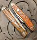 Vintage Case Xx 5254 Stag Trapper And Keen Kutter 784 Stockman Folding Knives