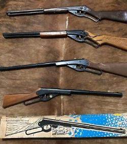 Vintage Daisy / Red Ryder Bb-gun Rifle Collection Lot Of Four (4) Made In USA