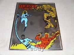 Vintage Fantastic Four Brytone Mirror Marvel Comics Rare Marvelmania New 1976