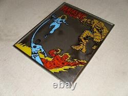 Vintage Fantastic Four Brytone Mirror Marvel Comics Rare Marvelmania New 1976