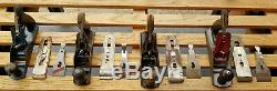 Vintage Hand Wood Planes Stanley Bailey / Defiance / Fulton / Pexto ++ Lot of 18