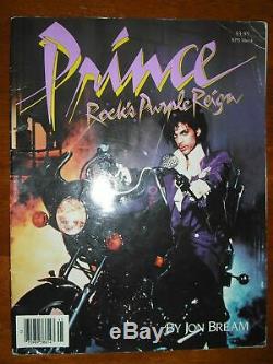 Vintage PRINCE Collection Lot 1982 CAPRI Finale Purple Reign Tour Book 83LIVE CD