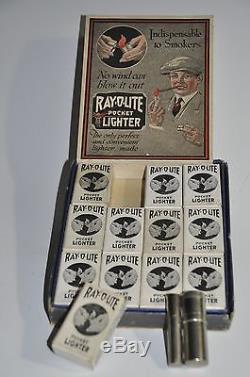Vintage Ray-O-Lite Pocket Lighter Advertisement-Collectible-Windproof
