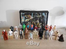 Vintage Star Wars Kenner Lot First 12-21 Collectors Case Complete 1977