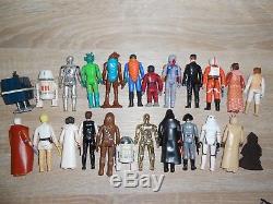 Vintage Star Wars Kenner Lot First 12-21 Collectors Case Complete 1977