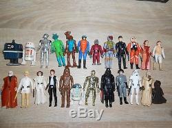 Vintage Star Wars Kenner Lot First 12-21 Collectors Case Complete 1977