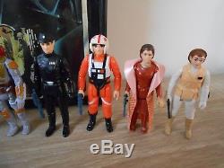 Vintage Star Wars Kenner Lot First 12-21 Collectors Case Complete 1977