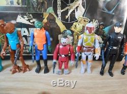 Vintage Star Wars Kenner Lot First 12-21 Collectors Case Complete 1977