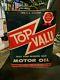 Vintage Top Valu Motor Oil 2 Gallon Can Portland Oregon Magee Wholesale
