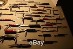 Vintage collection of pocket/pen knives, Sabre, Ruko, Kent, Gerber, EKA, Colonial