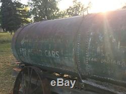Vintagecollectable Horse Drawn Tanks Resore Unique Parade Item Yard Oil Gas Co