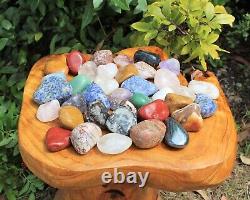 WHOLESALE 20 lb Box Large Assorted Mixed Tumbled Stones, CRAZY CHEAP Crystals
