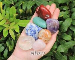 WHOLESALE 20 lb Box Large Assorted Mixed Tumbled Stones, CRAZY CHEAP Crystals