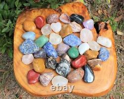 WHOLESALE 20 lb Box Large Assorted Mixed Tumbled Stones, CRAZY CHEAP Crystals