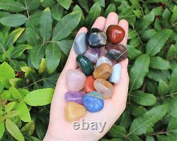 WHOLESALE 50 lb Lot of Medium Assorted Mixed Tumbled Stones