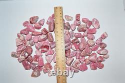 WHOLESALE AA Rhodochrosite Tumbled Polished Stones from Argentina 1 kg # 5369